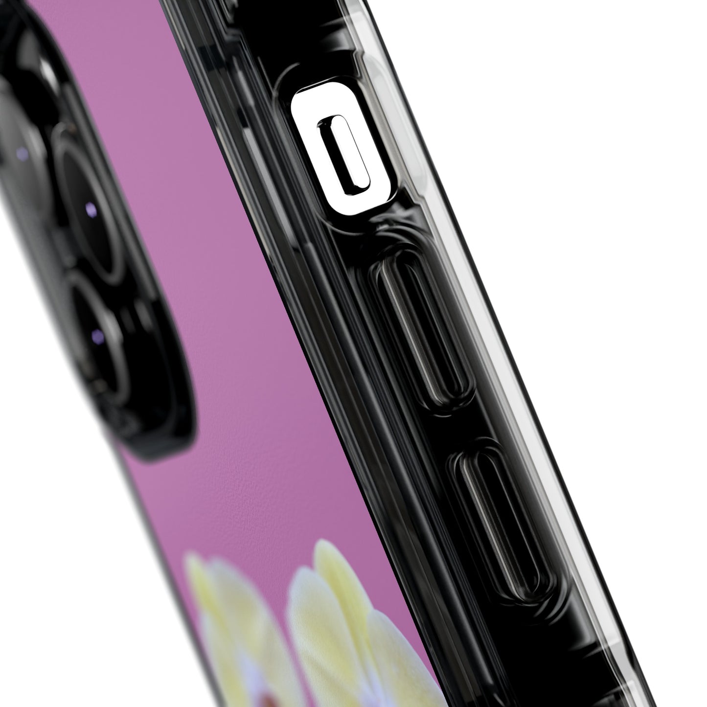 Hot orchids (Impact: Clear Magsafe-compatible/ Magnetic)