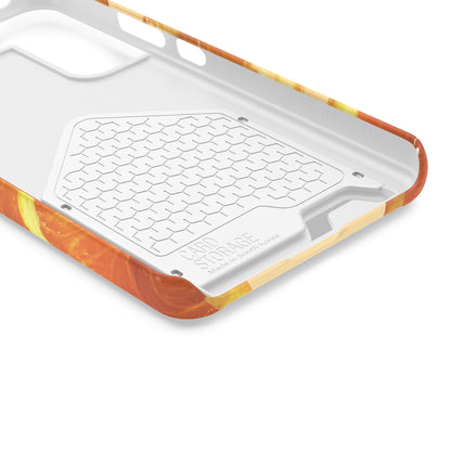 Sweet Orange (Magsafe-compatible Card Holder)