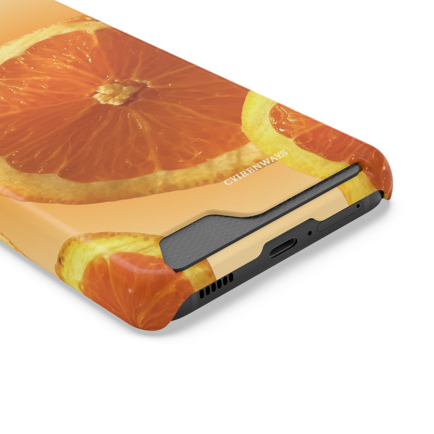 Sweet Orange (Magsafe-compatible Card Holder)