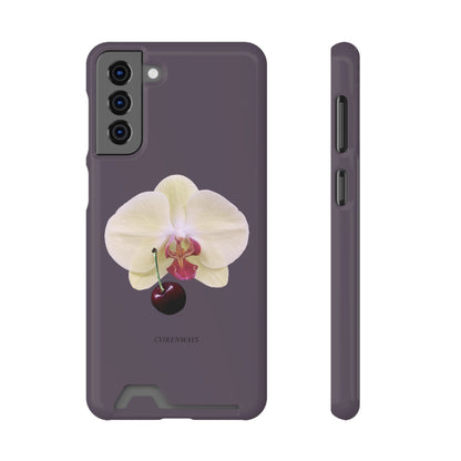 Cherry Orchids (Magsafe-compatible Card Holder)