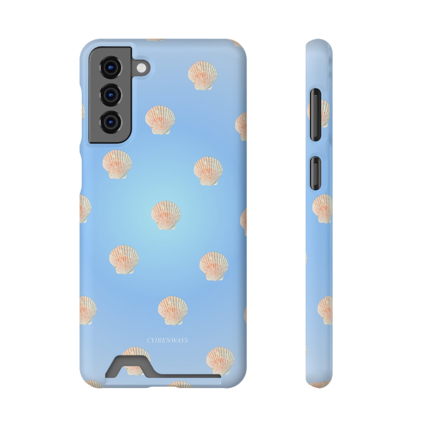 Oceanic Shell (Magsafe-compatible Card Holder)