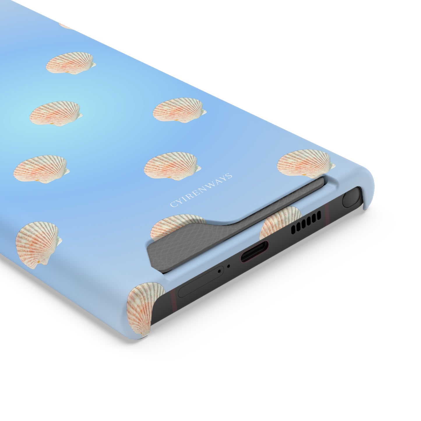 Oceanic Shell (Magsafe-compatible Card Holder)