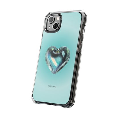 Aqua Heart (Impact: Clear Magsafe/Magnetic)