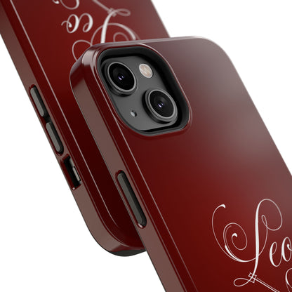 Leo's Burgundy (Armoured- Magsafe compatible)