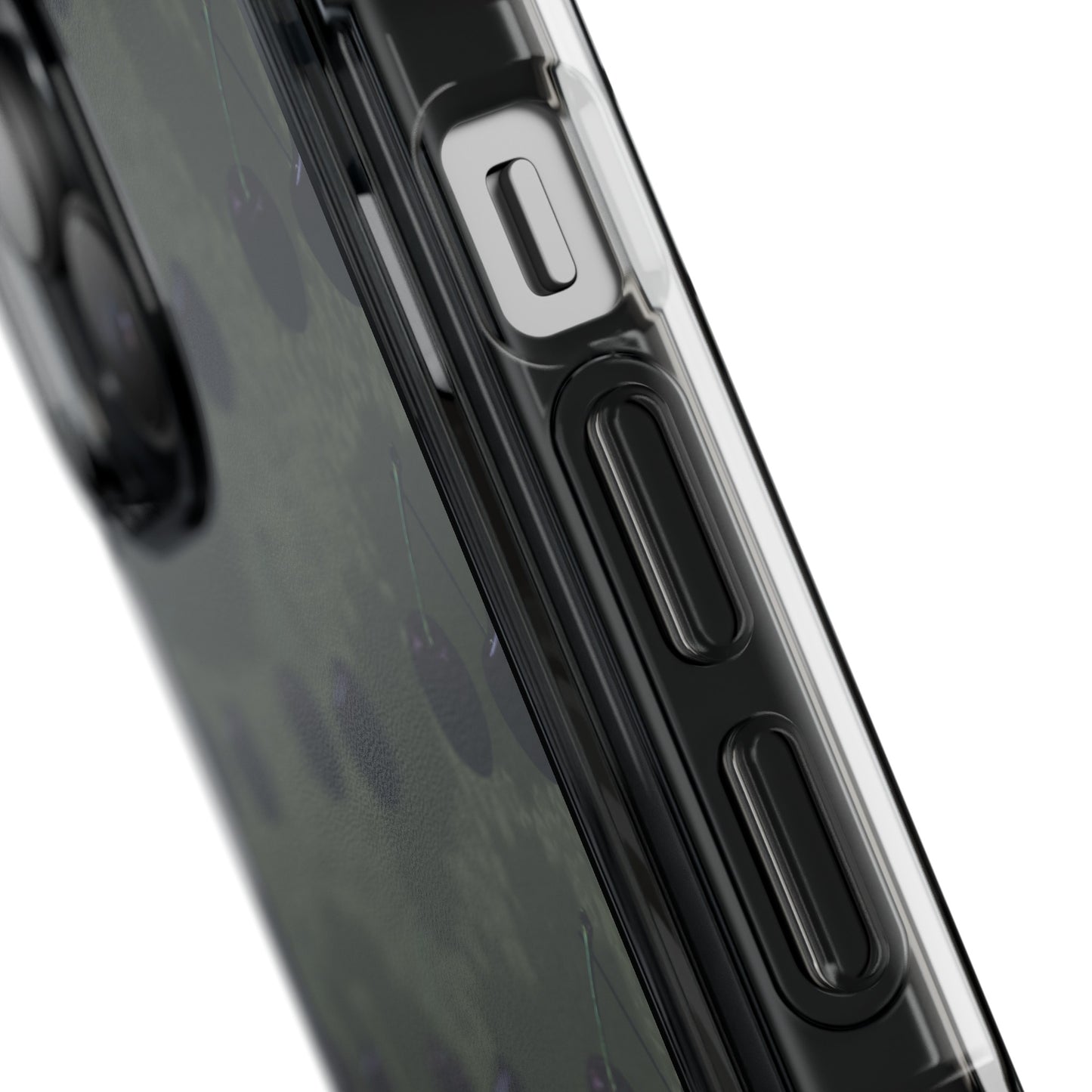 Black Cherri Cheetah (Impact-Clear Magsafe/Magnetic)