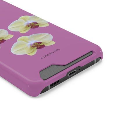 Hot Orchids (Magsafe-compatible Card Holder)
