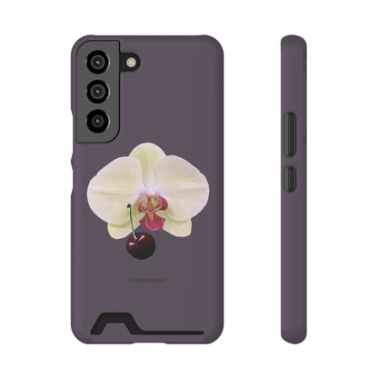 Cherry Orchids (Magsafe-compatible Card Holder)