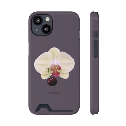 Cherry Orchids (Magsafe-compatible Card Holder)