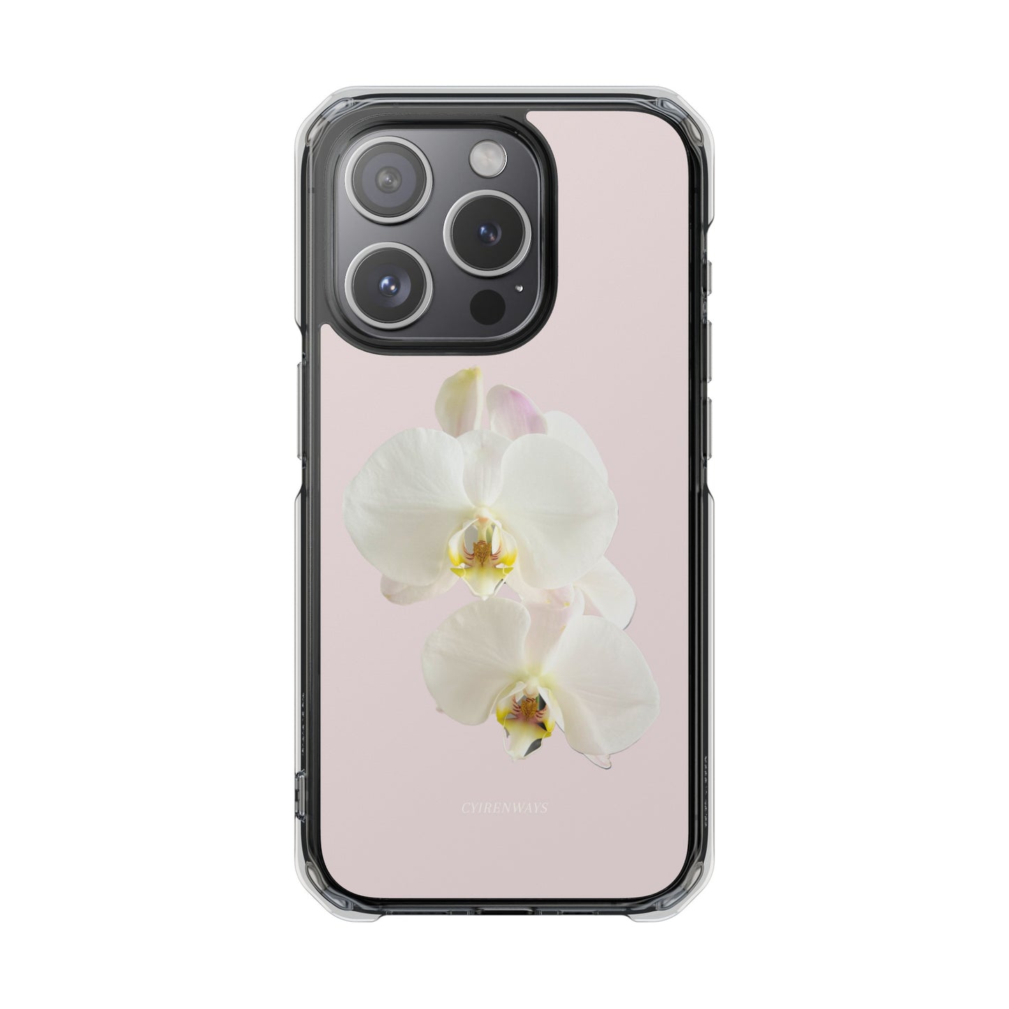 Calm Orchids (Impact:Clear Magsafe-compatible/Magnetic)