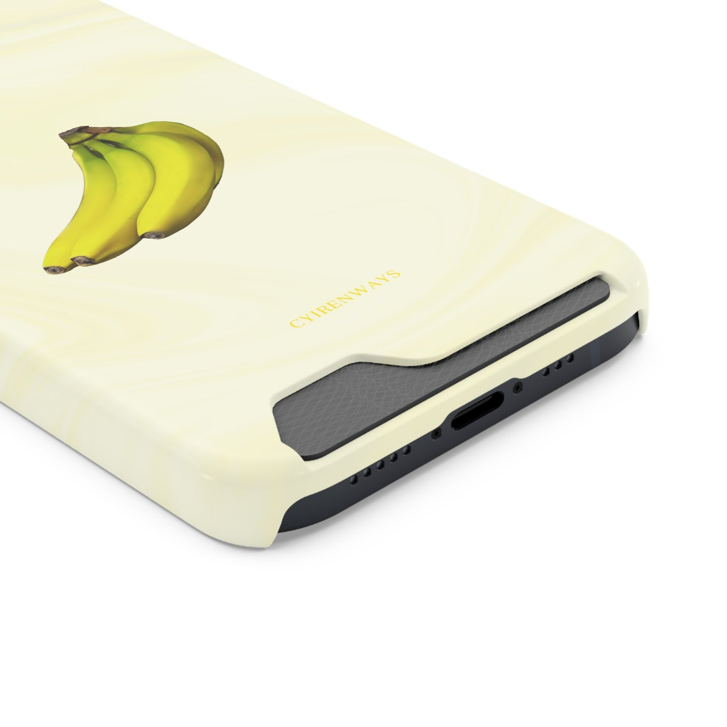 Banana Swirl (Magsafe-compatible Card Holder)