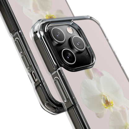 Calm Orchids (Impact:Clear Magsafe-compatible/Magnetic)