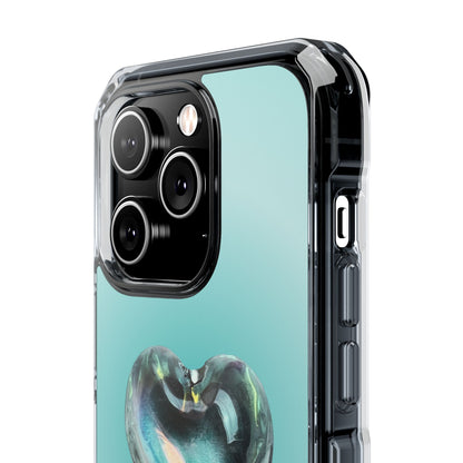Aqua Heart (Impact: Clear Magsafe/Magnetic)