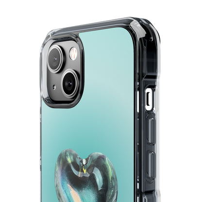 Aqua Heart (Impact: Clear Magsafe/Magnetic)