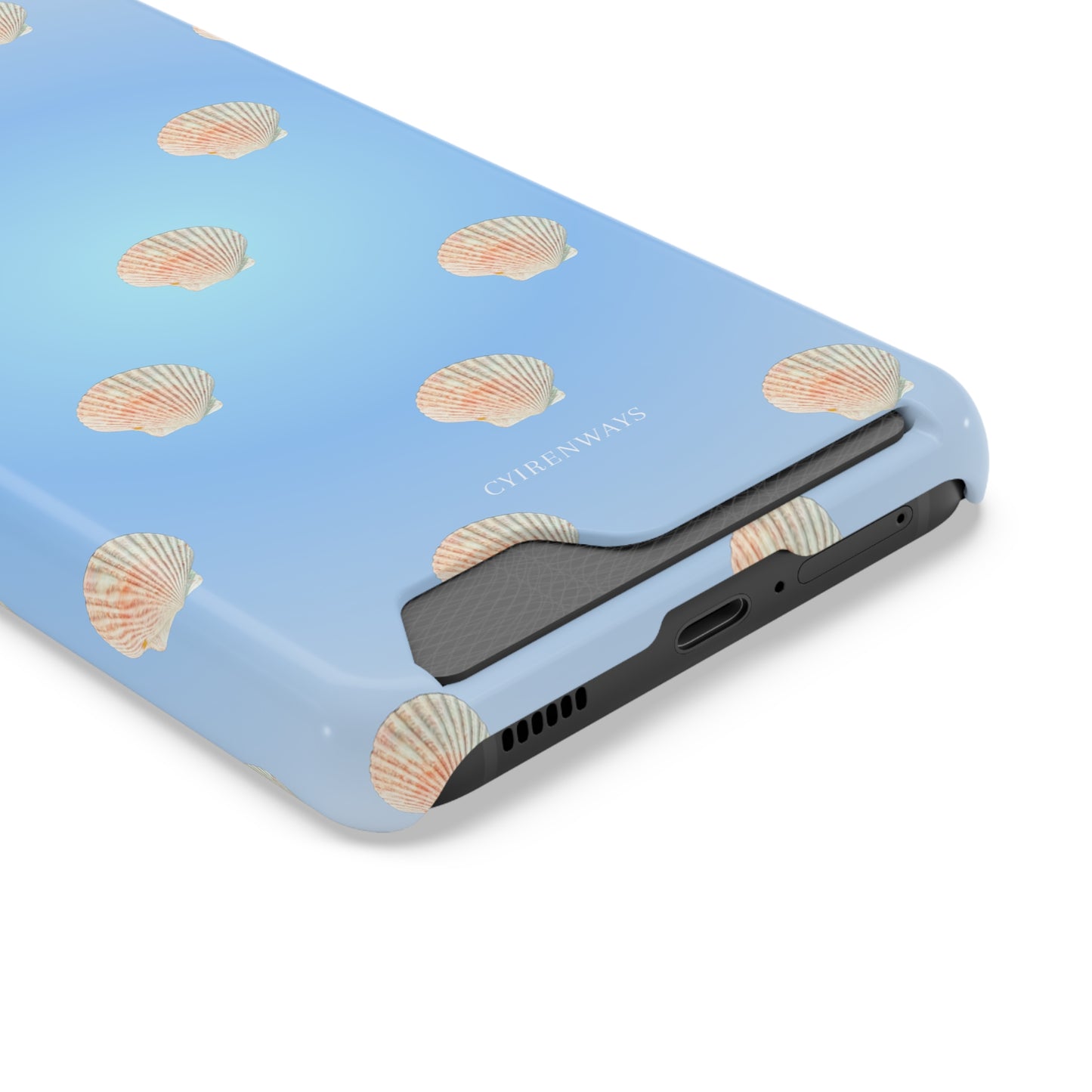 Oceanic Shell (Magsafe-compatible Card Holder)