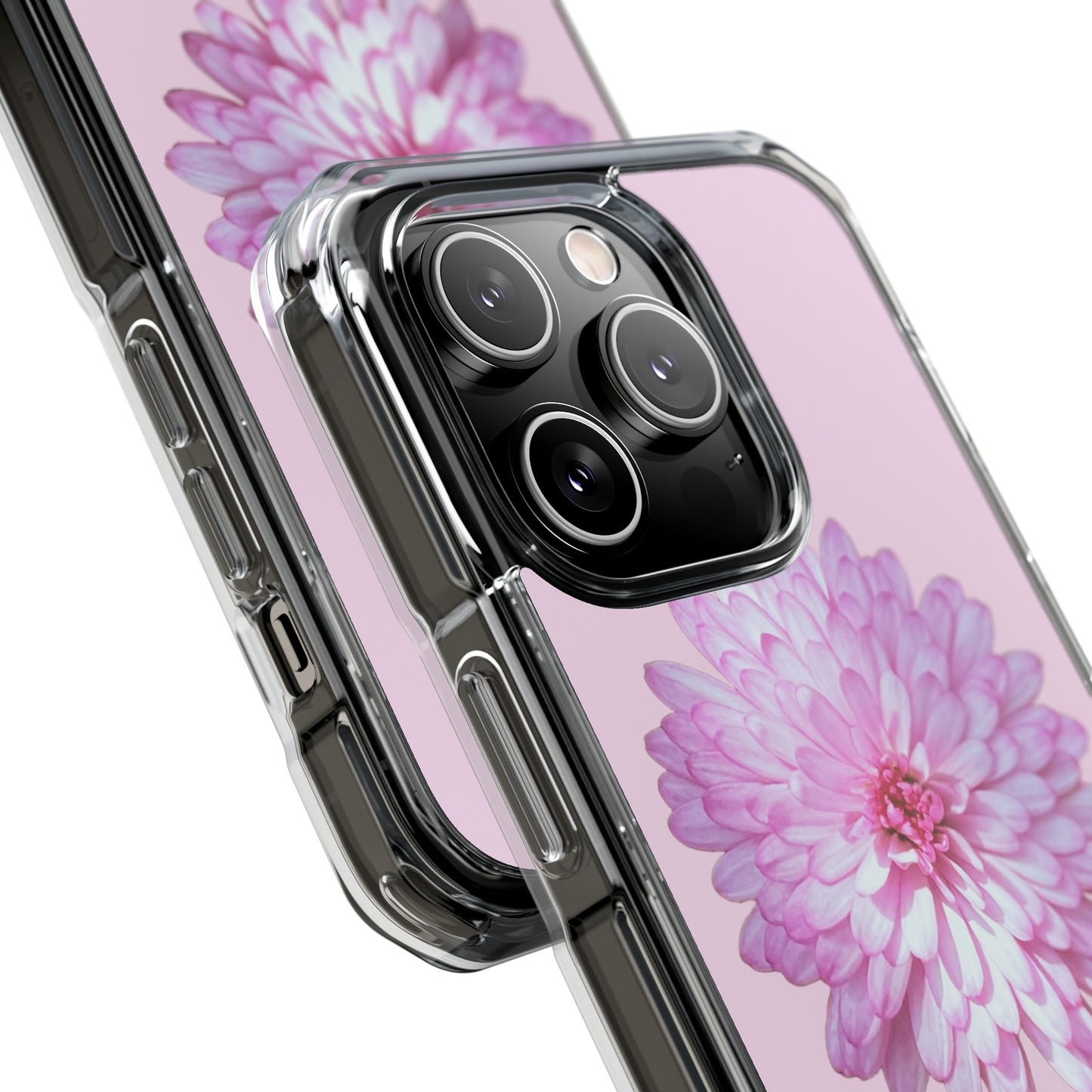 Pink Callistephus (Impact: Clear Magsafe-compatible/Magnetic)