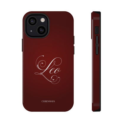 Leo's Burgundy (Armoured- Magsafe compatible)