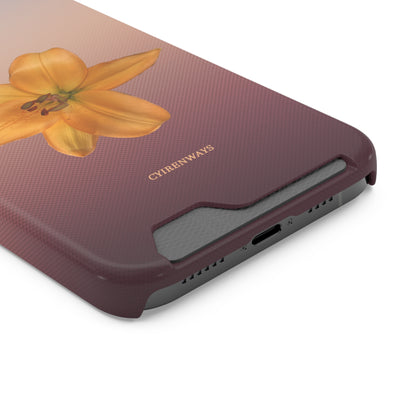 Vibrant Lily (Magsafe-compatible Card Holder)