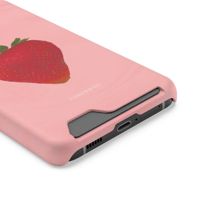 Strawberry Swirl (Magsafe-compatible Card Holder)