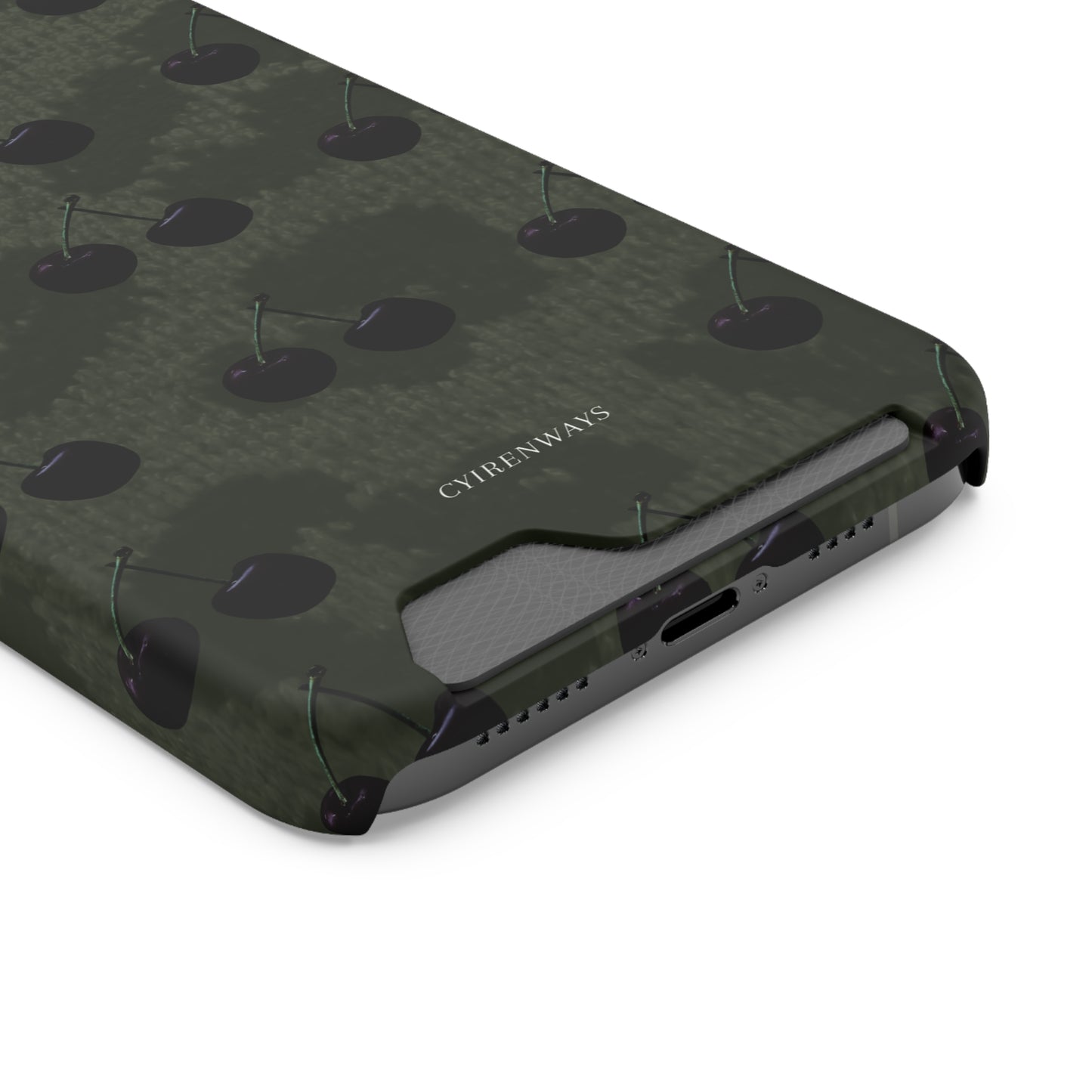 Black Cherri Cheetah (Magsafe Card Holder)