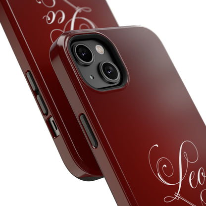 Leo's Burgundy (Armoured- Magsafe compatible)