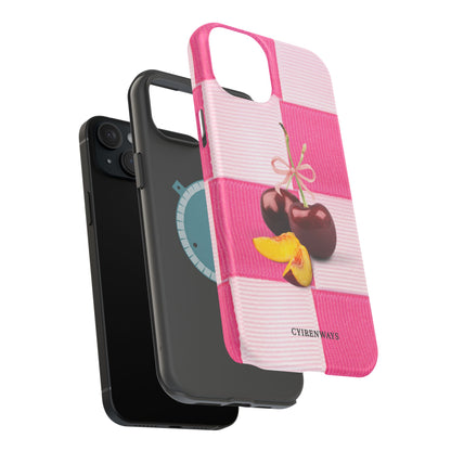 Cherry Checkered (Armoured Magsafe)