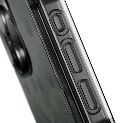 Black Cherri Cheetah (Impact-Clear Magsafe/Magnetic)