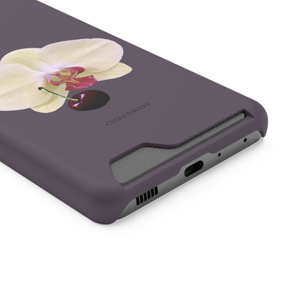 Cherry Orchids (Magsafe-compatible Card Holder)