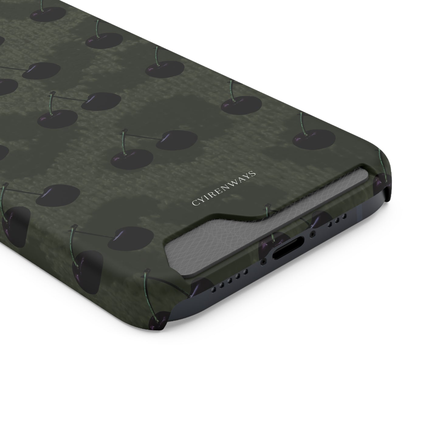 Black Cherri Cheetah (Magsafe Card Holder)