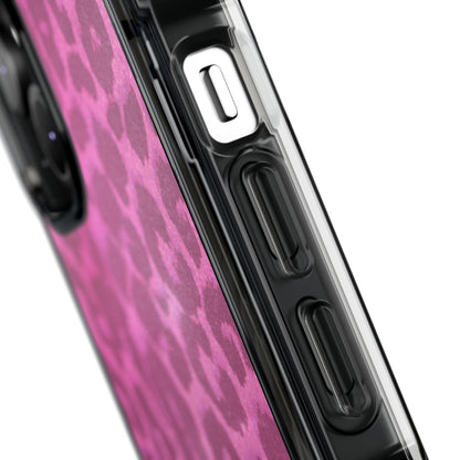 Pink Leopard (Impact-Clear Magsafe-compatible/Magnetic)