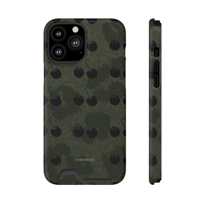 Black Cherri Cheetah (Magsafe Card Holder)