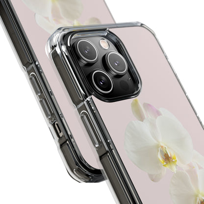 Calm Orchids (Impact:Clear Magsafe-compatible/Magnetic)