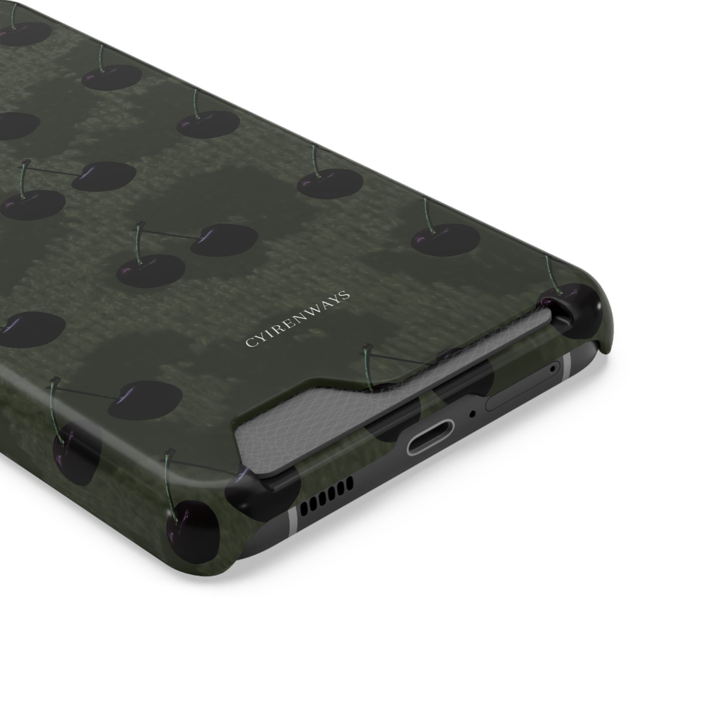 Black Cherri Cheetah (Magsafe Card Holder)