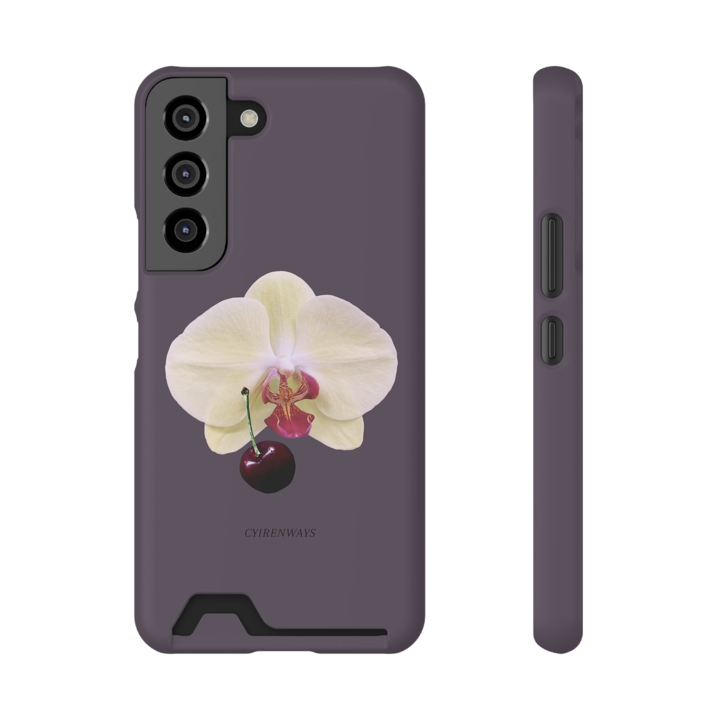 Cherry Orchids (Magsafe-compatible Card Holder)