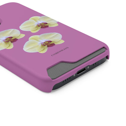 Hot Orchids (Magsafe-compatible Card Holder)