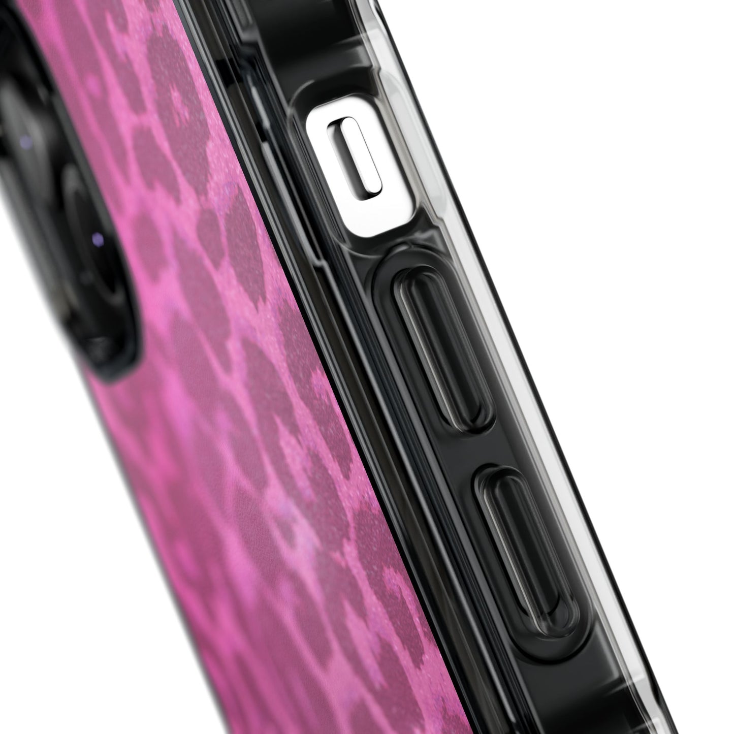 Pink Leopard (Impact-Clear Magsafe-compatible/Magnetic)