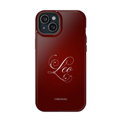 Leo's Burgundy (Armoured- Magsafe compatible)