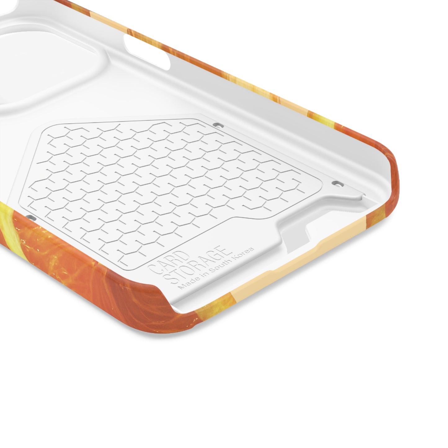 Sweet Orange (Magsafe-compatible Card Holder)