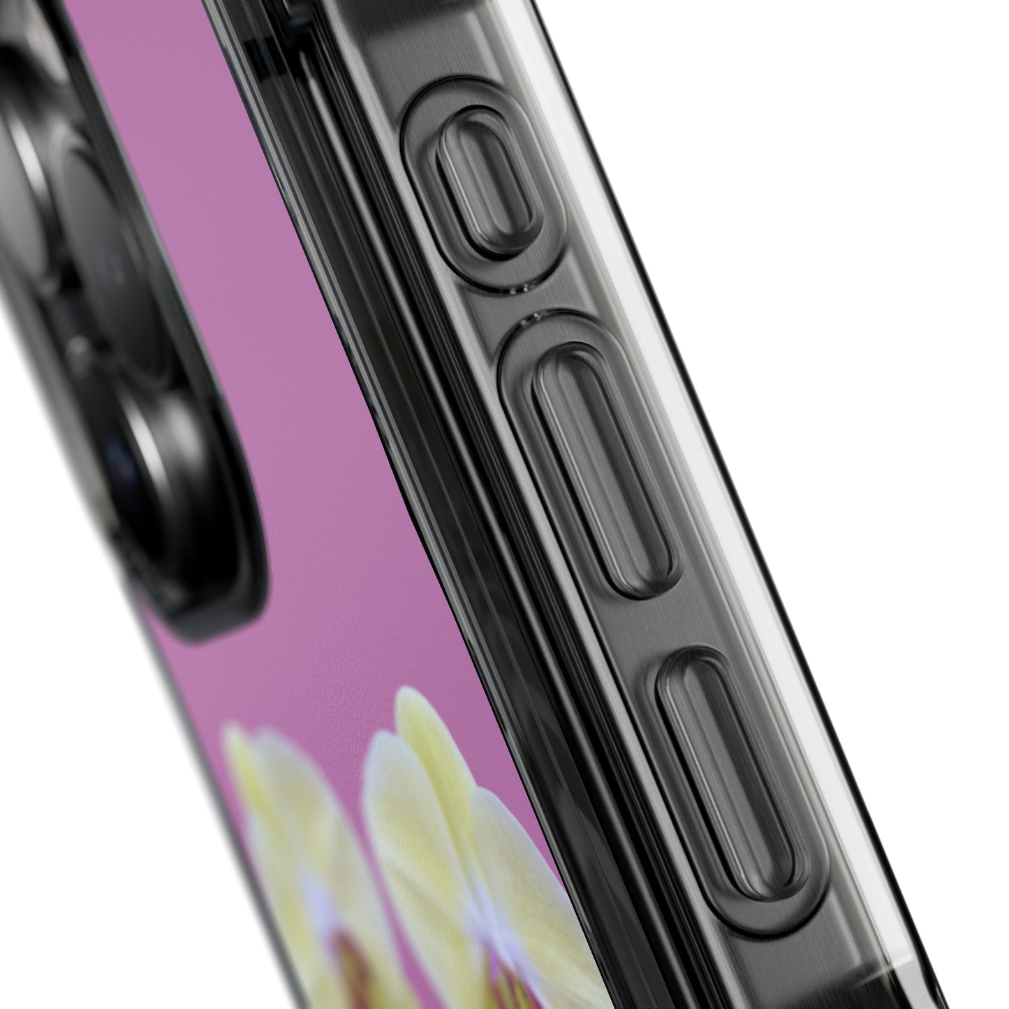 Hot orchids (Impact: Clear Magsafe-compatible/ Magnetic)