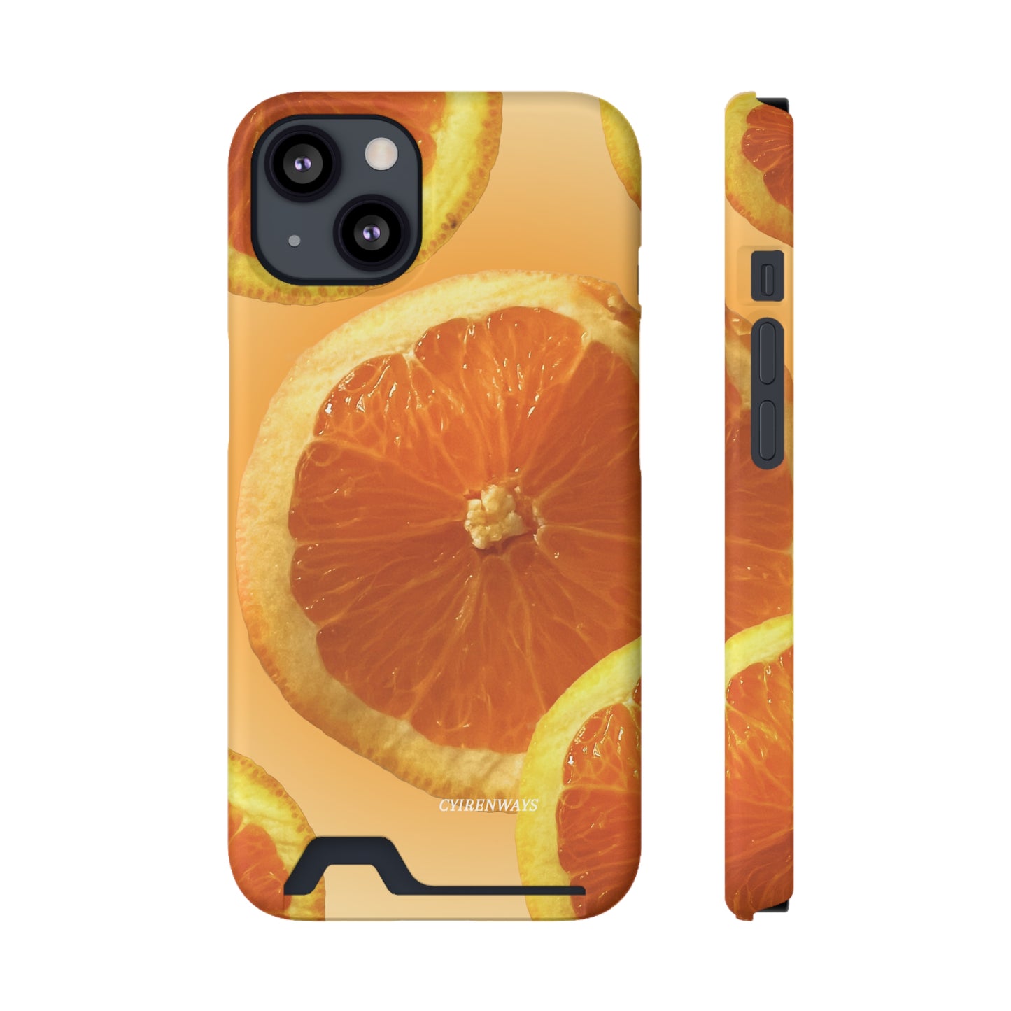 Sweet Orange (Magsafe-compatible Card Holder)