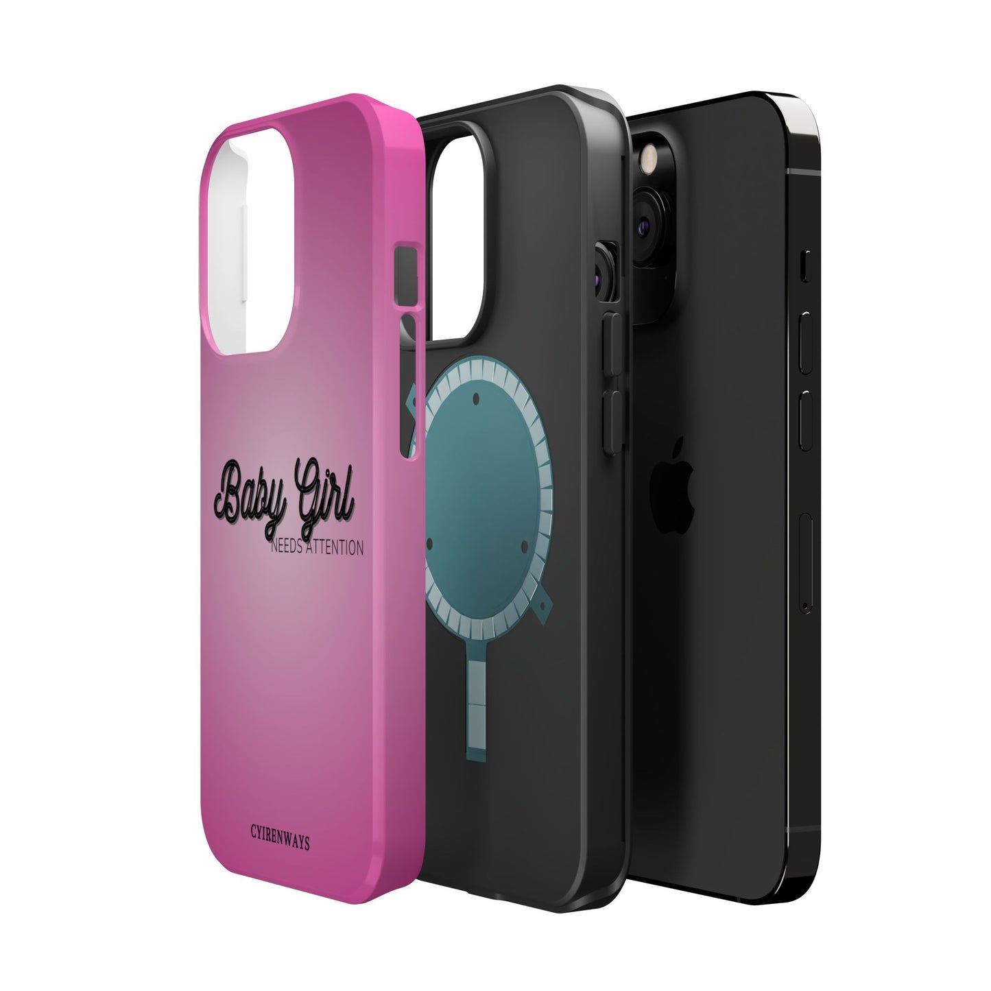 Baby Girl. Needs Attention (Armoured Magsafe-compatible)