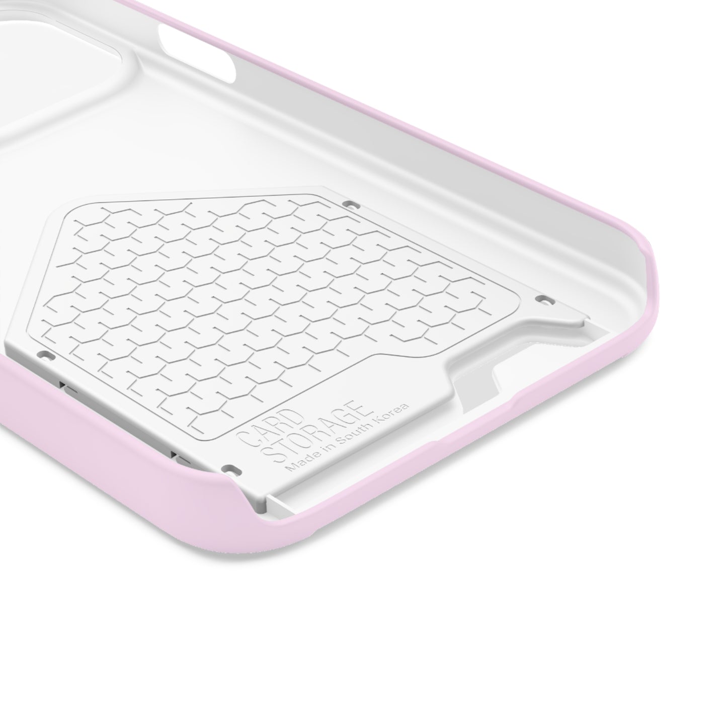 Pink Callistephus (Magsafe-compatible Card Holder)
