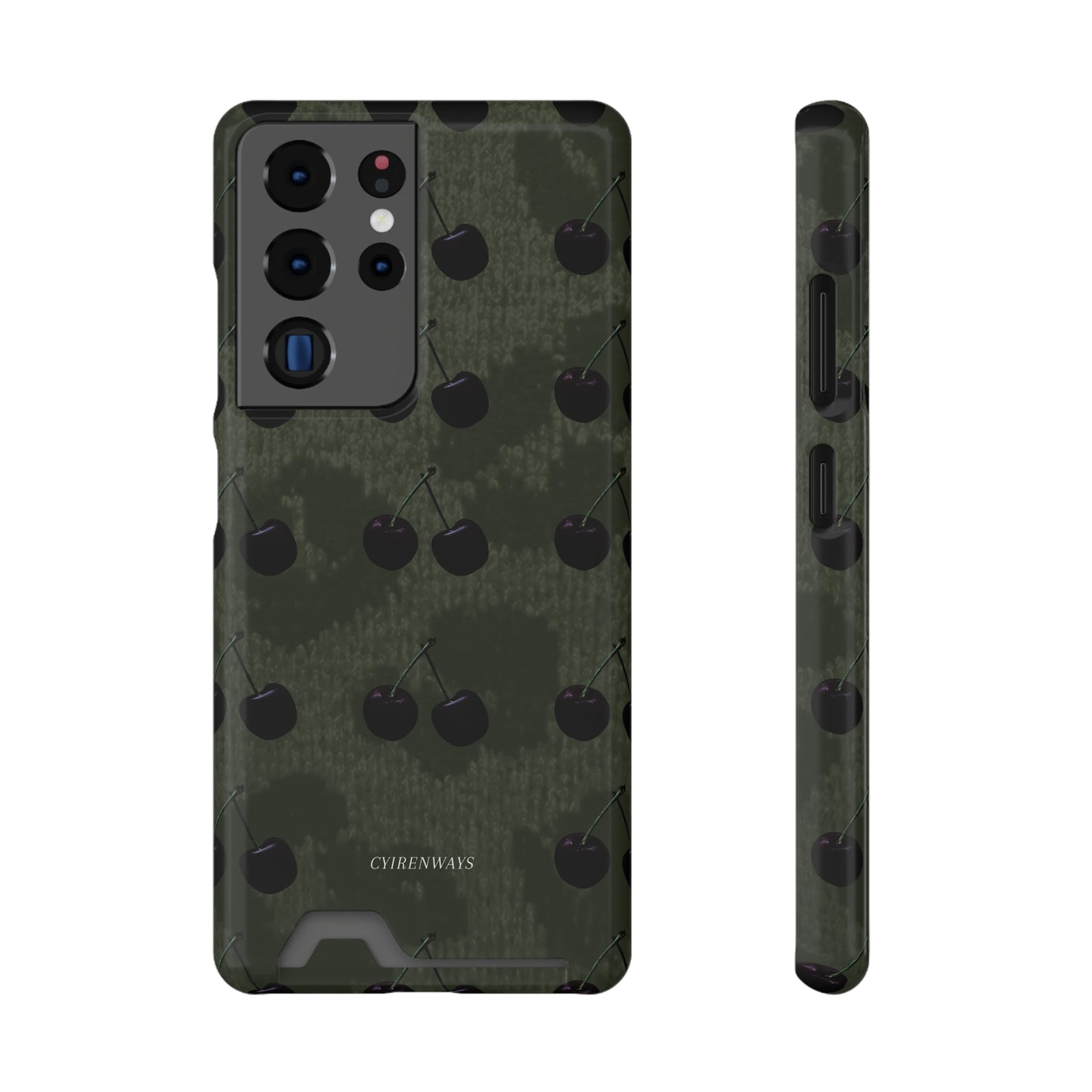 Black Cherri Cheetah (Magsafe Card Holder)