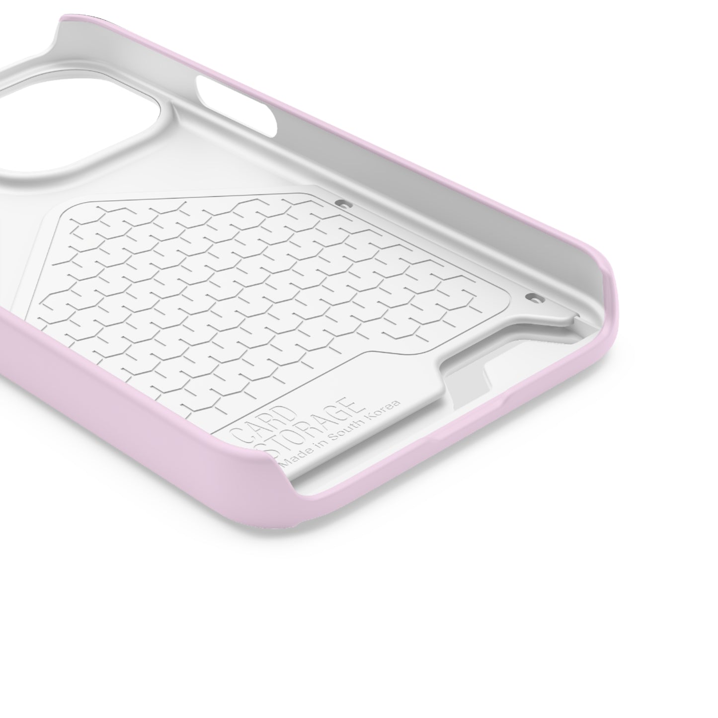 Pink Callistephus (Magsafe-compatible Card Holder)