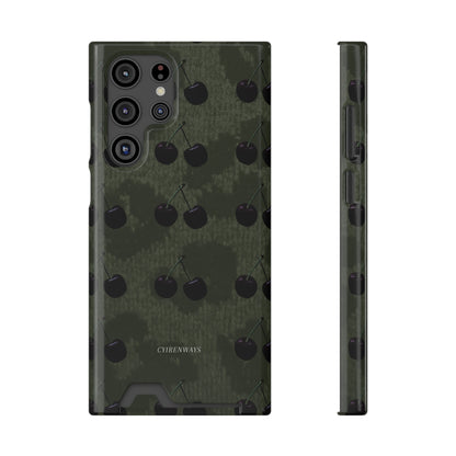 Black Cherri Cheetah (Magsafe Card Holder)