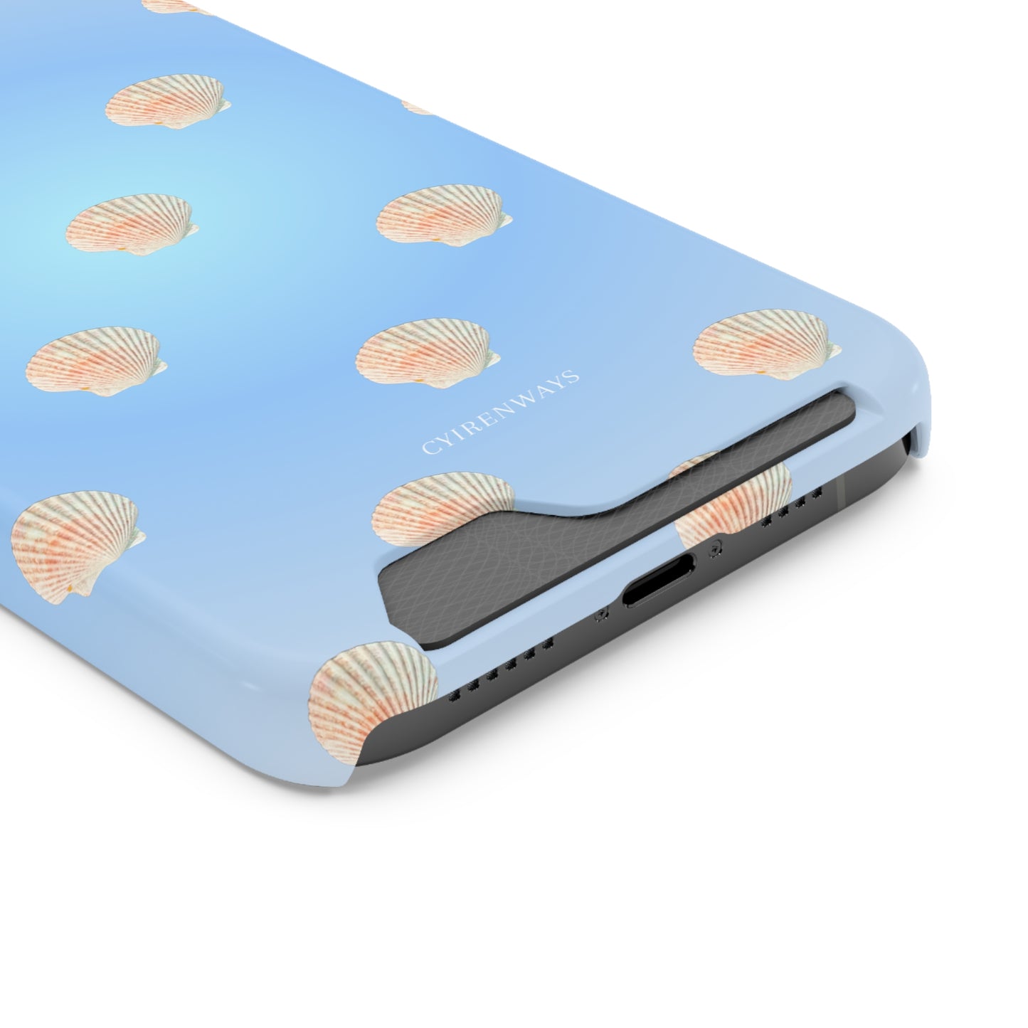 Oceanic Shell (Magsafe-compatible Card Holder)