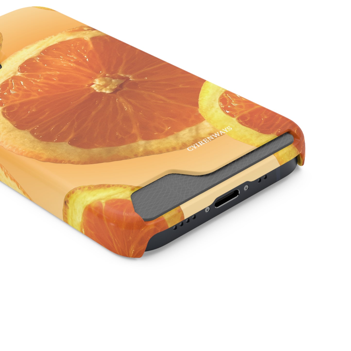 Sweet Orange (Magsafe-compatible Card Holder)