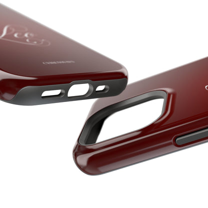 Leo's Burgundy (Armoured- Magsafe compatible)