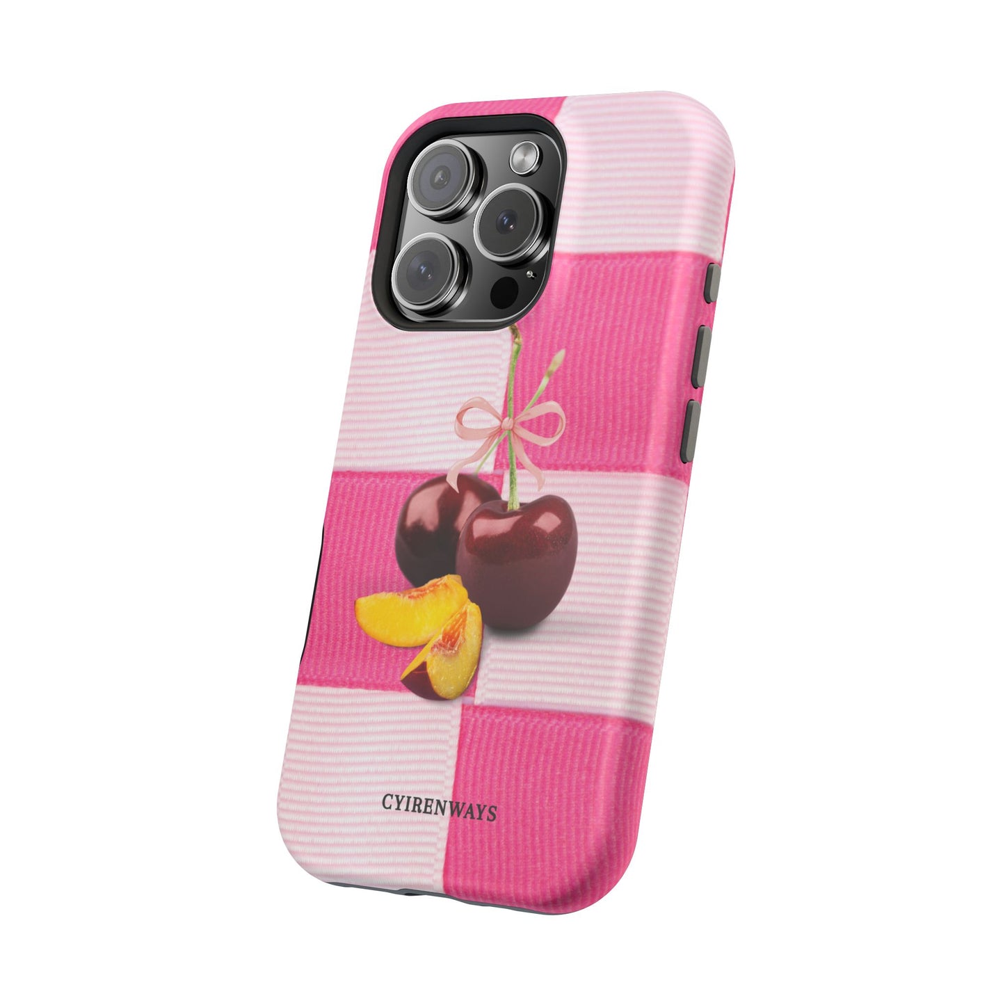 Cherry Checkered (Armoured Magsafe)