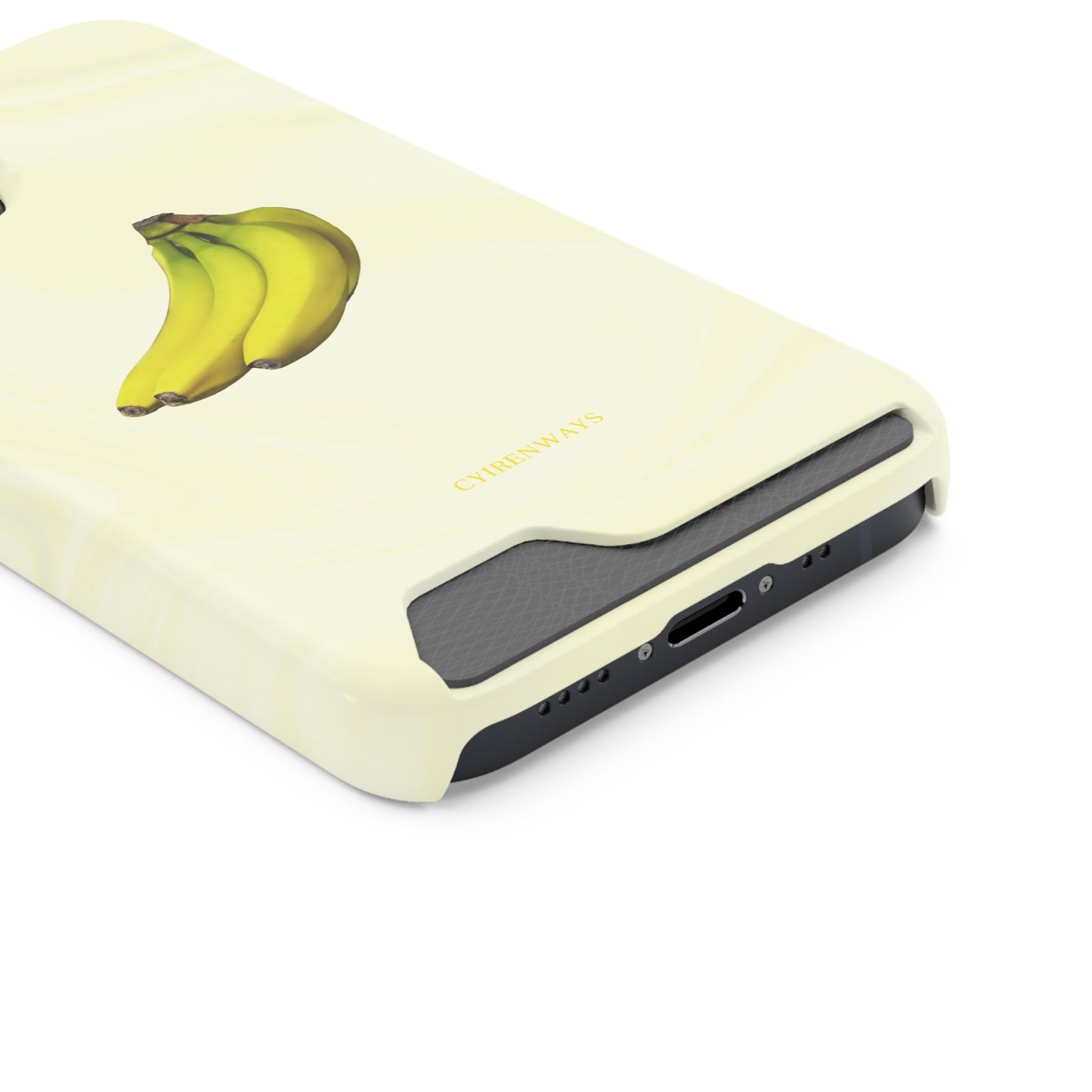 Banana Swirl (Magsafe-compatible Card Holder)