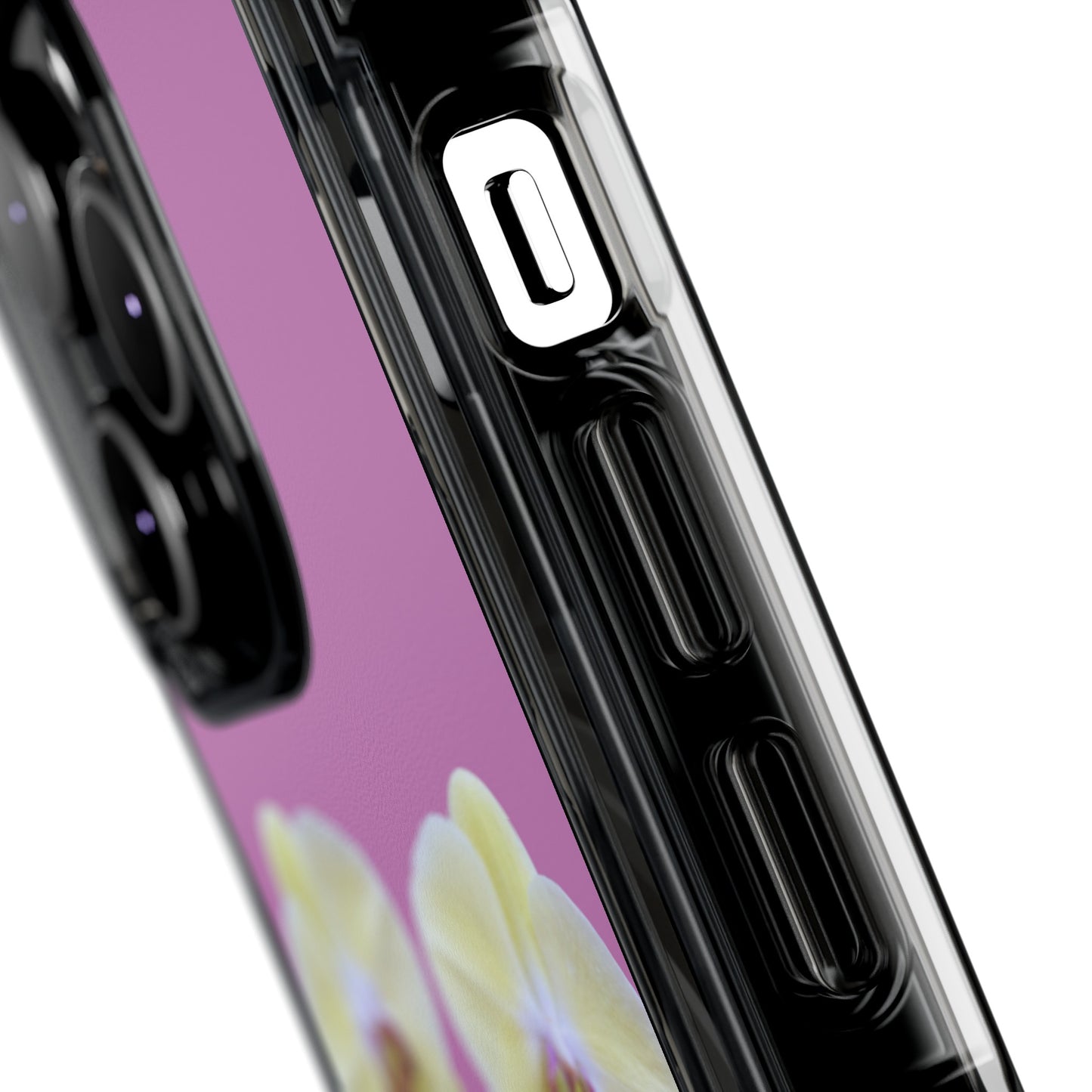 Hot orchids (Impact: Clear Magsafe-compatible/ Magnetic)